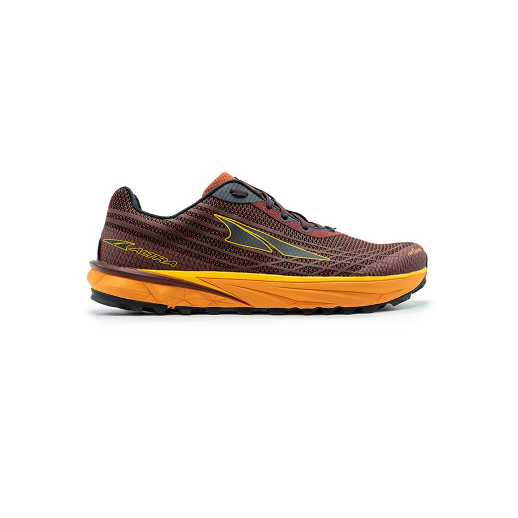 Altra Trailrunning Schuhe Damen - M Timp 2 - DunkelRot/Orange 805GDISZL